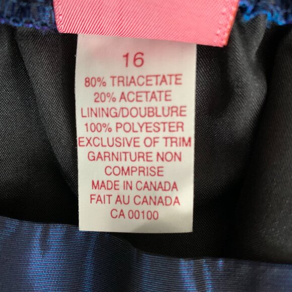 Vintage 90s Satin Skirt Medium Navy Black Tulle Hem Slip Full Circle Party Mini - Picture 8 of 11